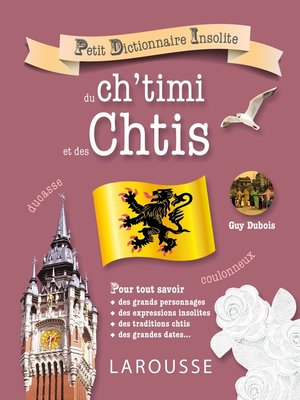 cover image of Petit dictionnaire insolite du ch'timi et des Chtis
